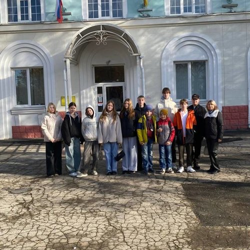  7Б класс в музее радиоэлектроники ЧЭМК.