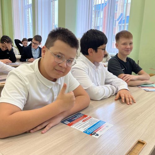 Беседа с инспектором в рамках республиканских акций "Молодежь за ЗОЖ" и "Полиция и дети"