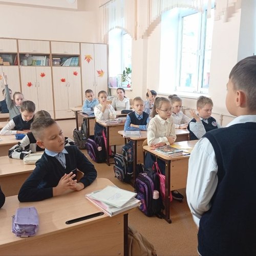 Публичные чтения в 3Б классе