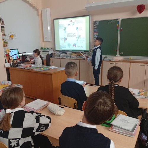 Публичные чтения в 3Б классе