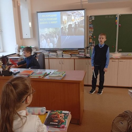 Публичные чтения в 3Б классе