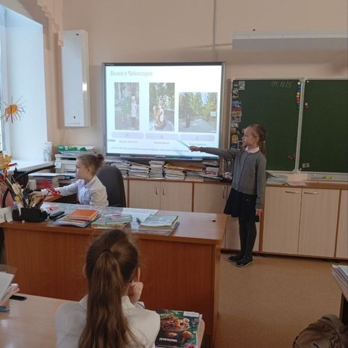 Публичные чтения в 3Б классе