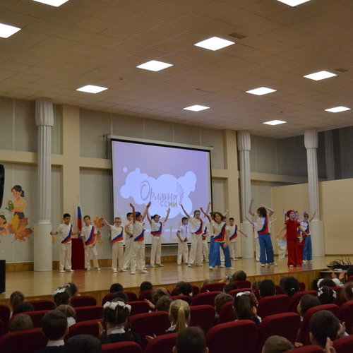 ПОСВЯЩЕНИЕ ПЕРВОКЛАССНИКОВ В "ОРЛЯТА РОССИИ".