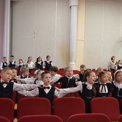 ПОСВЯЩЕНИЕ ПЕРВОКЛАССНИКОВ В "ОРЛЯТА РОССИИ".