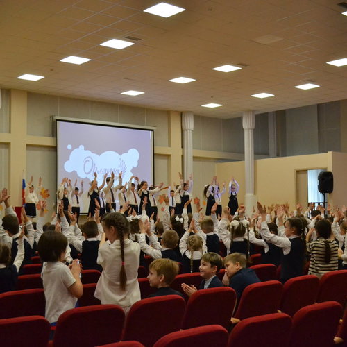 ПОСВЯЩЕНИЕ ПЕРВОКЛАССНИКОВ В "ОРЛЯТА РОССИИ".