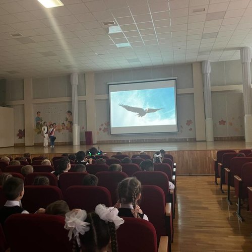 ПОСВЯЩЕНИЕ ПЕРВОКЛАССНИКОВ В "ОРЛЯТА РОССИИ".