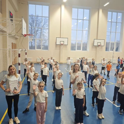 Утренняя зарядка с мамой!