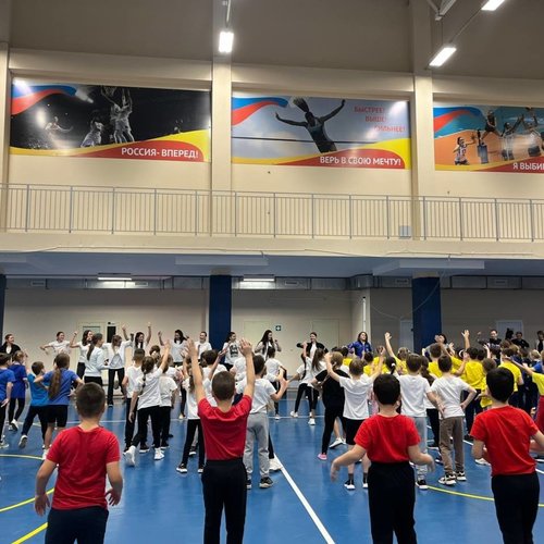 Утренняя зарядка с мамой!