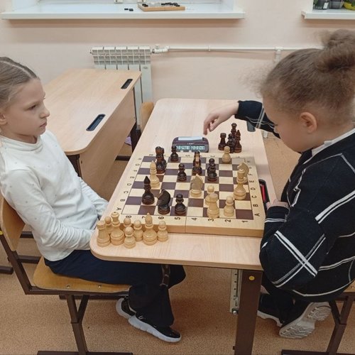 Школьный шахматный турнир среди девочек 1-6 классов