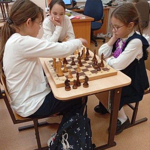 Финал школьного этапа первенства по шахматам "Белая ладья" среди девочек 2-6 классов