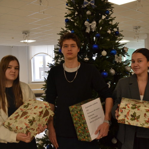 Новогодние посылки для бойцов СВО