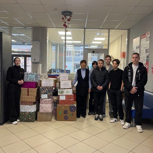 Новогодние посылки для бойцов СВО