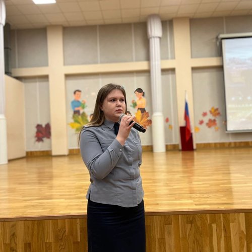 Профориентационная встреча со школьниками сотрудников УФСИН России по Чувашской Республике