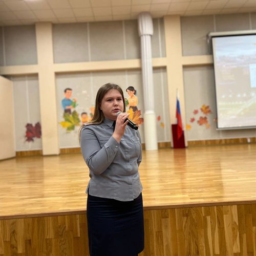 Профориентационная встреча со школьниками сотрудников УФСИН России по Чувашской Республике