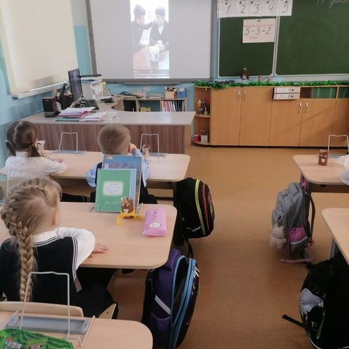 Просмотр видеороликов в рамках акции "Россия против террора"