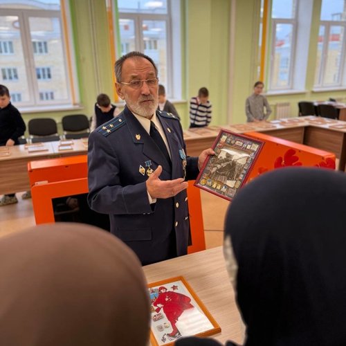 Выставка значков, посвященная Великой Отечественной войне