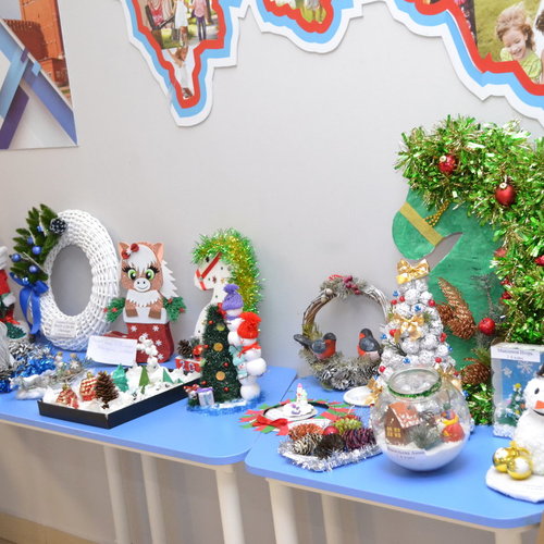 Конкурс-выставка новогодних поделок 2025