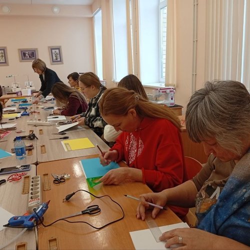 Новогодний мастер-класс для педагогов школы