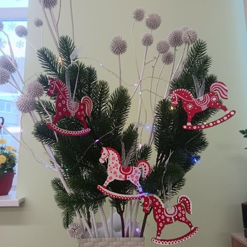 Новогодний мастер-класс для педагогов школы