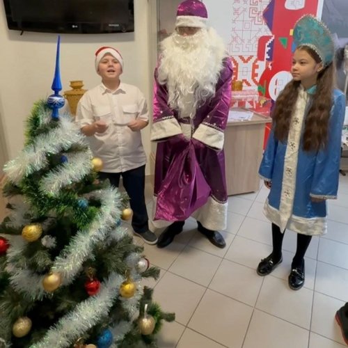 Чувашская ёлка в школьном музее "Чӑваш ёлки"