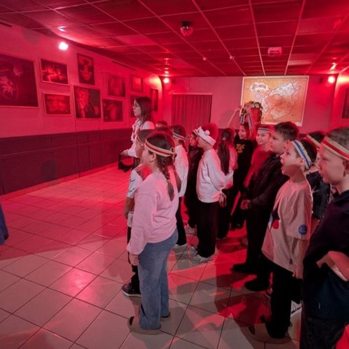 3Ж класс посетил квест-шоу "Тайна Атлантиды"