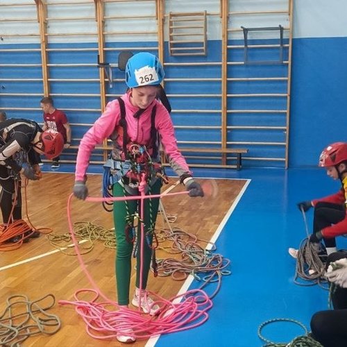 Зимние сборы воспитанников кружка "Спортивный туризм"