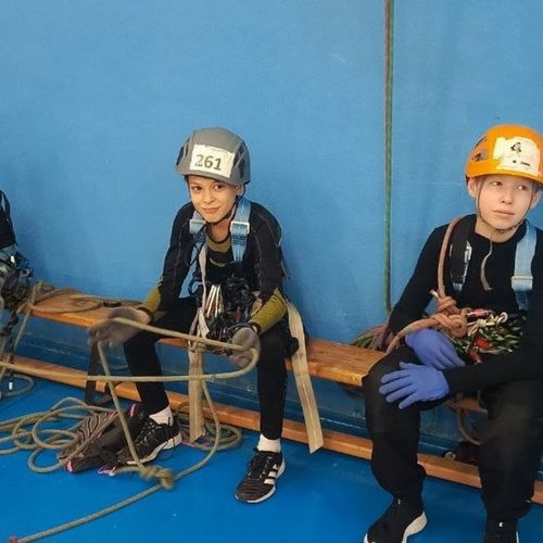 Зимние сборы воспитанников кружка "Спортивный туризм"