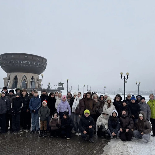 Новогодняя Казань. Путешествие 7Д и 7Е классов.
