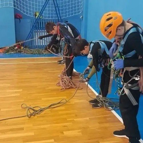 Наши на сборах по спортивному туризму в г. Цивильск