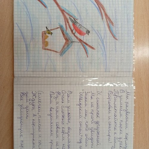 Зимующим птицам посвящается...