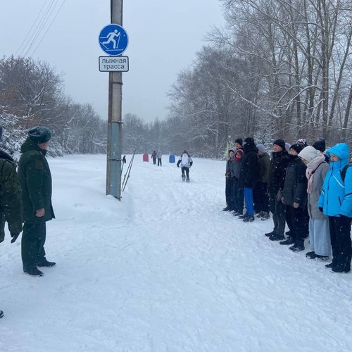 Военизированная лыжная гонка на первенство Ленинского района - 2026