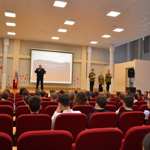 Церемония передачи боевой Государственной награды семье Васильева С. Е.