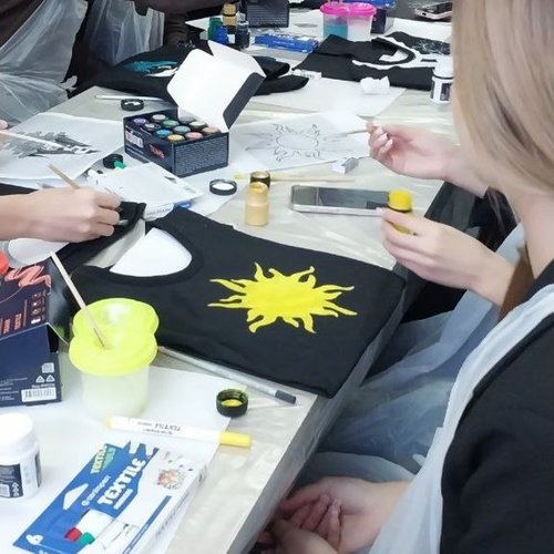 Ученики 7А и 7Г классов - участники проекта "От Победы к Победе!"