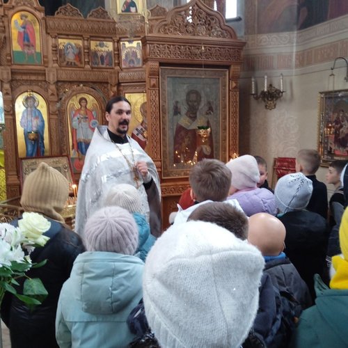 "Живой урок" ОРКиСЭ в храме