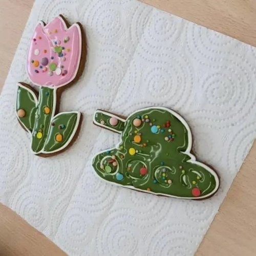 Сладкий подарок папе от 2И класса