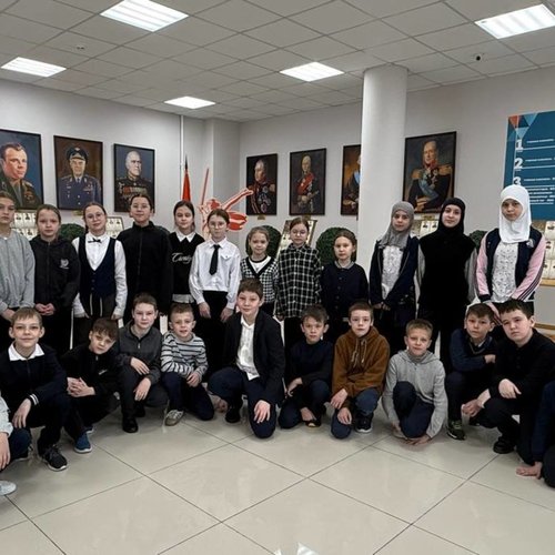 Четвероклассники на экскурсии в Чувашском кадетском корпусе ПФО