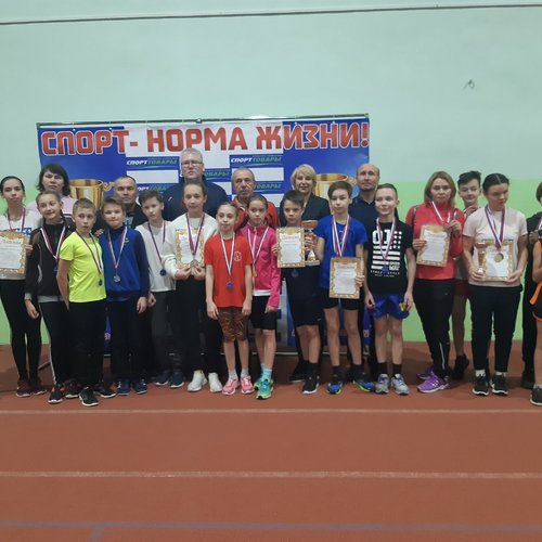 Победа в легкоатлетическом троеборье