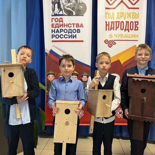 🐦 «Домик для птиц»: наши ученики заботятся о природе!