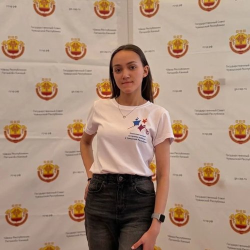  Кира Федотова из 10Б класса – в центре событий Детского общественного совета Чувашии! 