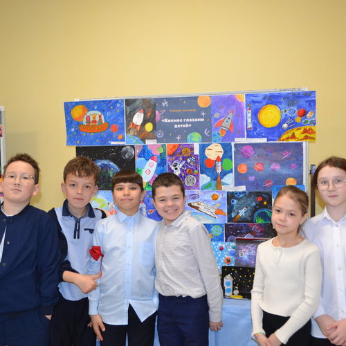 🚀 Космос объединяет: как в школе №1 Чебоксар отметили День космонавтики