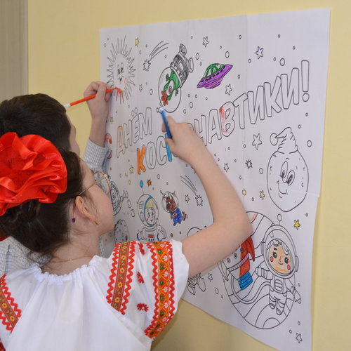 🚀 Космос объединяет: как в школе №1 Чебоксар отметили День космонавтики