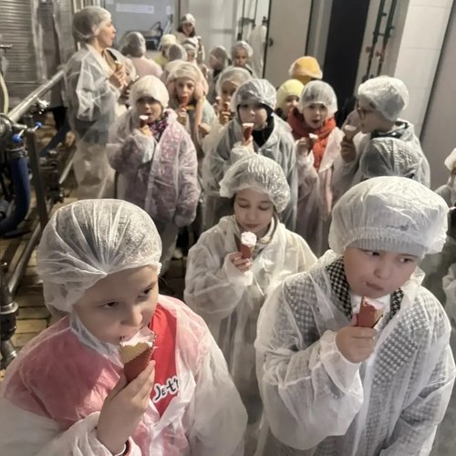 🍦 Сладкое путешествие на «Волга Айс»: как делают настоящее мороженое!