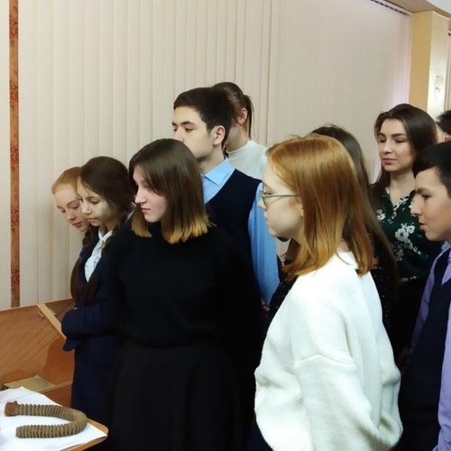 Обучающиеся МАОУ «СОШ №1» г. Чебоксары в музее 62(8)-ой  Сталинградской армии 