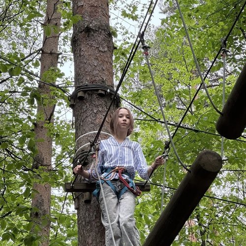 5в класс в веревочном парке «Белка парк».