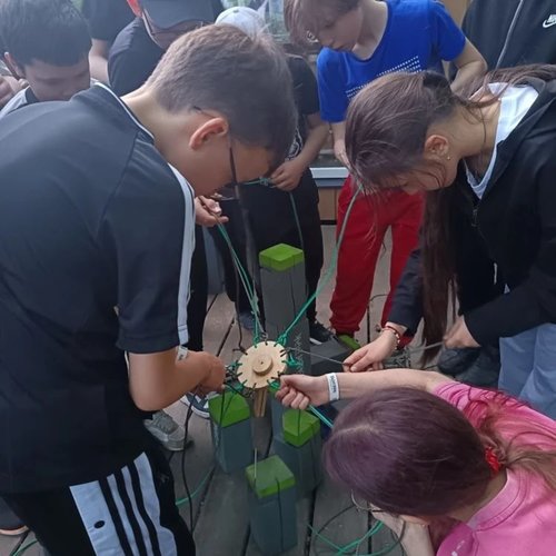 5в класс в веревочном парке «Белка парк».