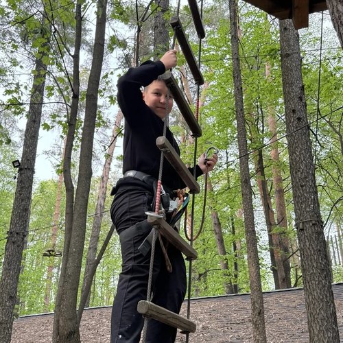 5в класс в веревочном парке «Белка парк».