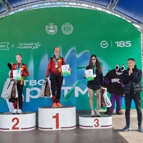 Бег к победе: наши чемпионы на «Зелёном марафоне»!