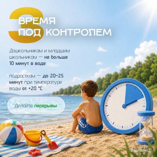 Безопасность детей на воде — это наша общая зона ответственности!