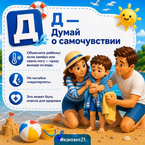 💦 Планируете сходить на пляж всей семьёй или отдохнуть в аквапарке?