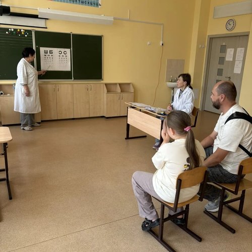 Здоровье начинается здесь: как в СОШ №1 прошёл мобильный медпункт «Детский доктор»